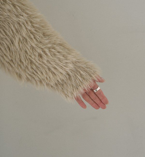  「シャギーニットVネックカーディガン」|カーディガン|