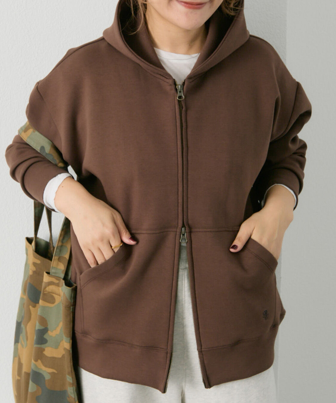  「【＠noricorico102企画】ダンボールWジップパーカー」|パーカー|