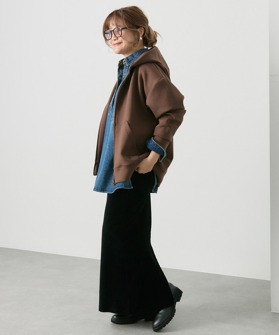  「【＠noricorico102企画】ダンボールWジップパーカー」|パーカー|