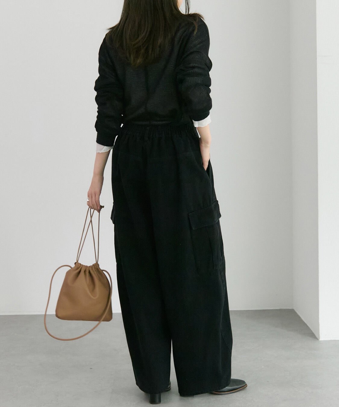  「ヴィンテージライクカーブシルエットカーゴパンツ」|カーゴ|