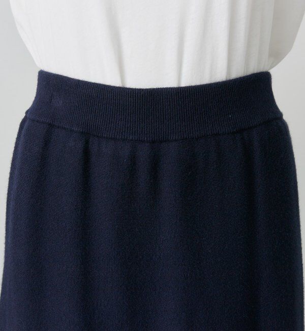 「【新色追加/リバイバル】ミラノリブニットスカート」|スカート|