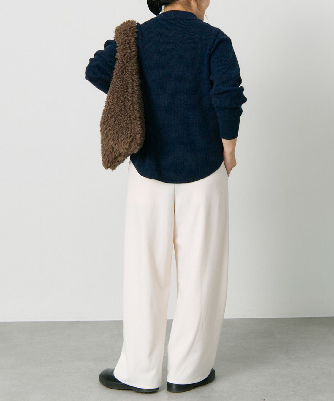  「ワッフルニットポロ」|キャミソール|