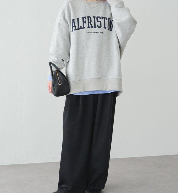  「ロゴプリント裏起毛スウェットプルオーバー」|プルオーバー|