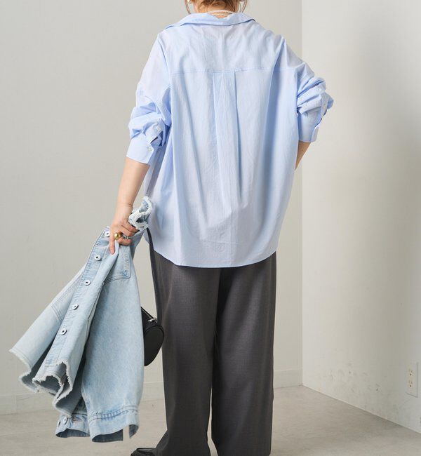  「リヨセルコットンオーバーシャツ」|シャツ・ブラウス|