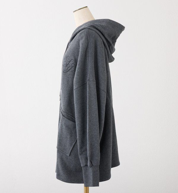  「【WEB限定】ビッグシルエットジップパーカー／裏毛」|プルオーバー|