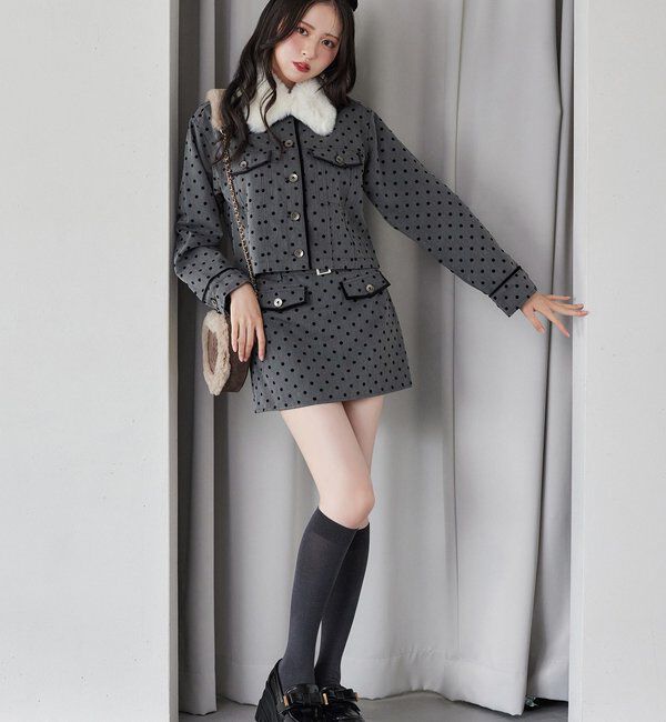  「【即日発送】ベルト付ミニスカート」|スカート|