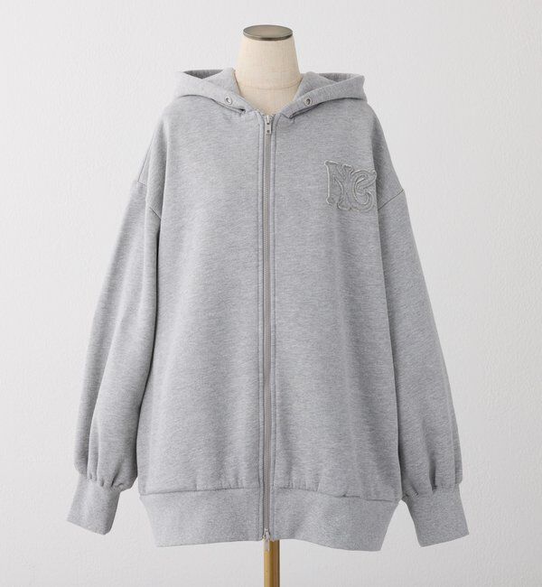  「ロゴグリッターパーカー」|プルオーバー|