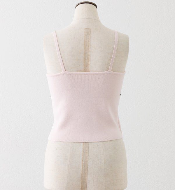  「レース付きニットビスチェ」|ニット・セーター|