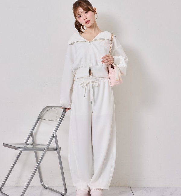  「【セットアップ可能】ウエストレースカットパンツ」|その他|