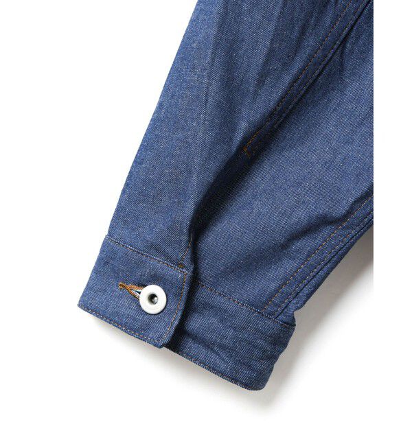 MidiUmi「MidiUmi ワイドデニムジャケット」|テーラードジャケット|