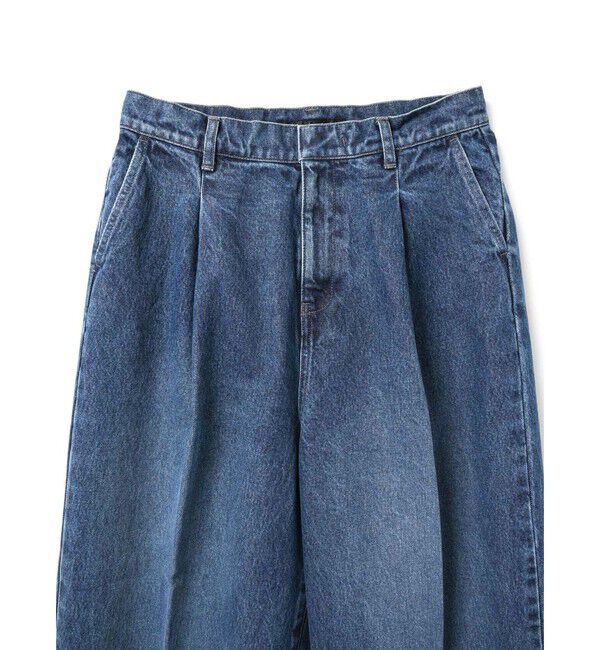 mizuiro ind「mizuiro ind ワイドデニムスラックス」|その他|