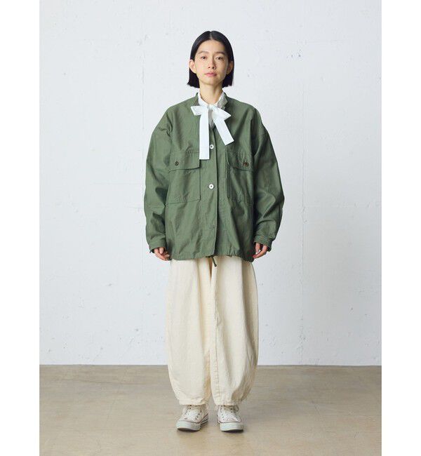 MidiUmi「MidiUmi ユーティリティカバーオール」|テーラードジャケット|