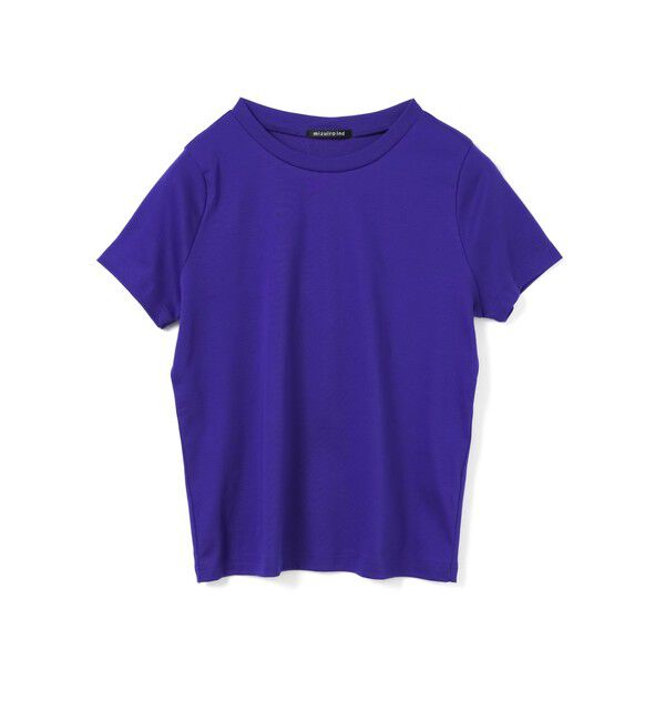 mizuiro ind「mizuiro ind コンパクトベーシックT」|Tシャツ・カットソー|ブルー
