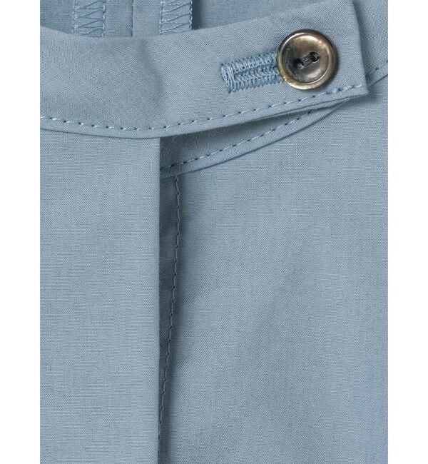 mizuiro ind「mizuiro ind スタンドカラーコクーンシャツ」|シャツ・ブラウス|