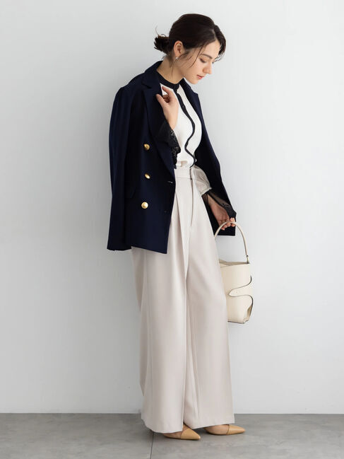 Te chichi「【セレモニーアイテム】テーラードWブレストジャケット（セットアップ可）」|その他|