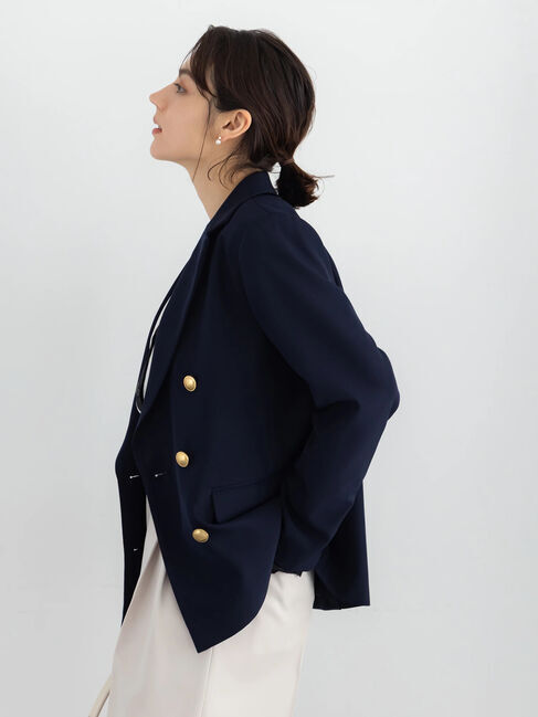 Te chichi「【セレモニーアイテム】テーラードWブレストジャケット（セットアップ可）」|その他|