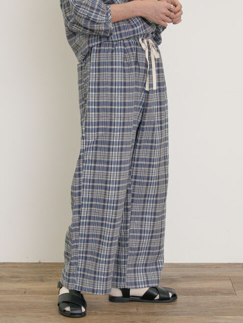 Samansa Mos2「【Cross&times;Linen】サス付パンツ」|その他|