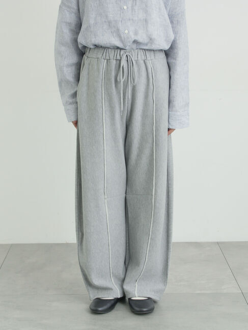 Samansa Mos2「カーブシルエットスウェットパンツ」|その他|