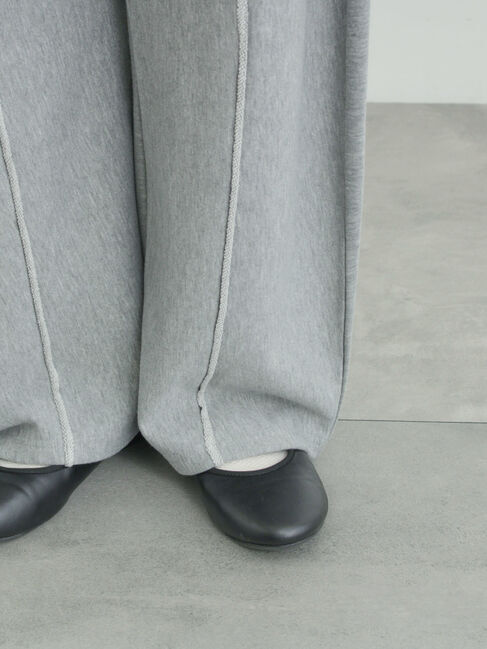 Samansa Mos2「カーブシルエットスウェットパンツ」|その他|