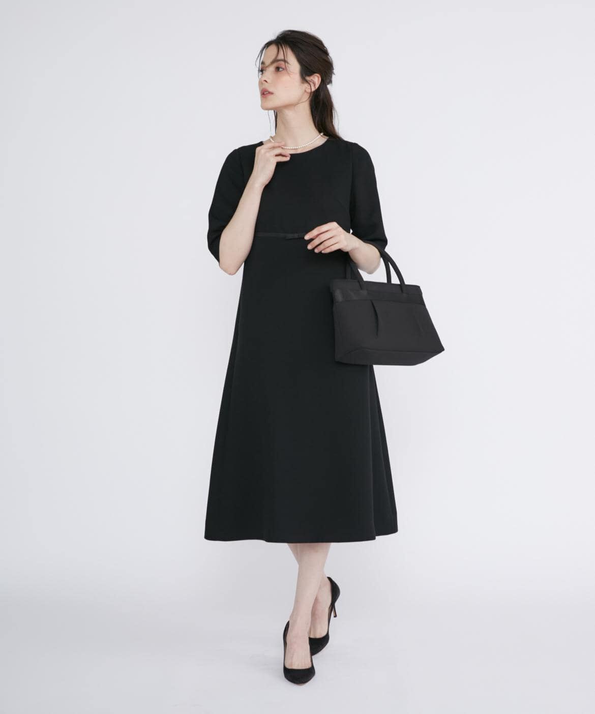 Maglie le cassetto「《WEB限定》ブラックフォーマルワンピース」|ワンピース|