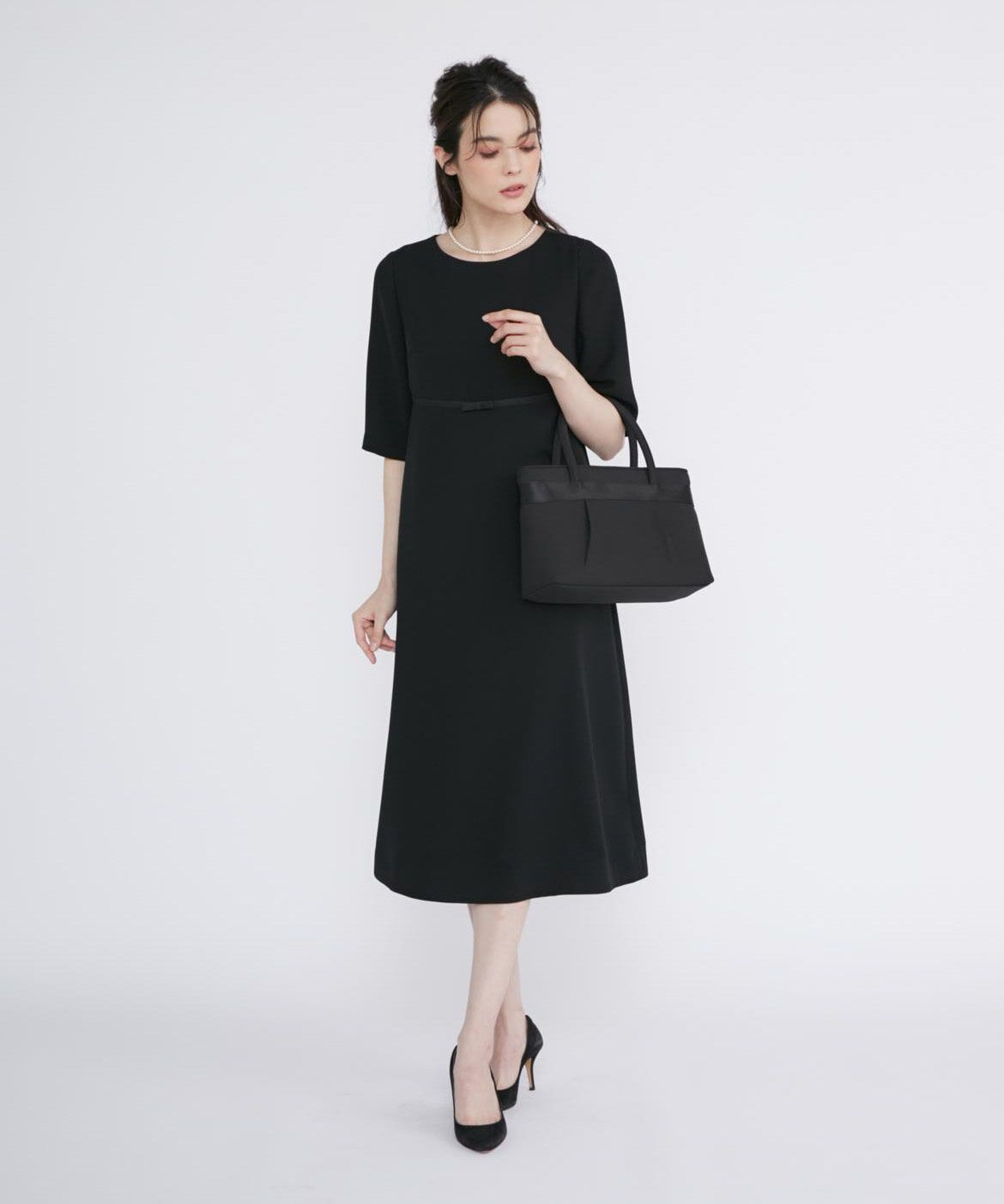 Maglie le cassetto「《WEB限定》ブラックフォーマルワンピース」|ワンピース|