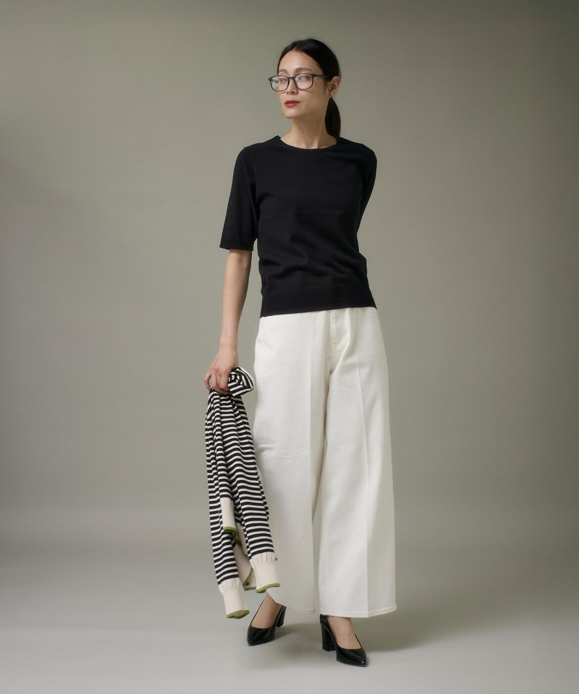 DAY by DAY it&rsquo;s international「ホワイトデニムワイドパンツ」|その他|