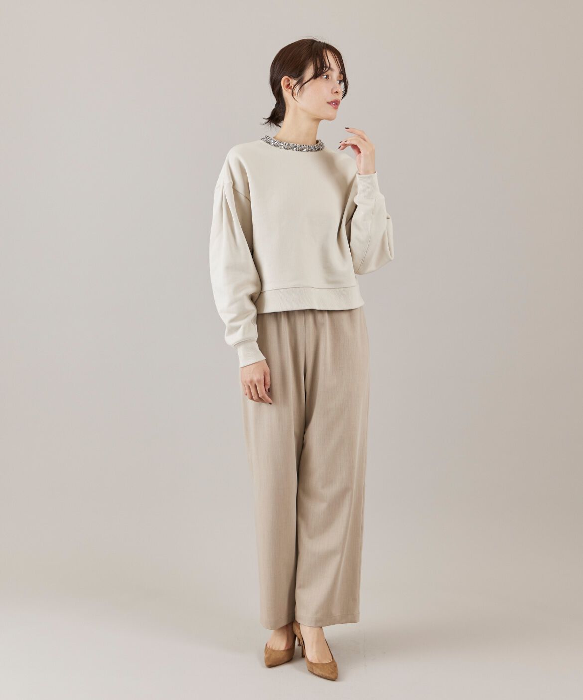 Le Souk「《大きいサイズ》イージーパンツ」|その他|