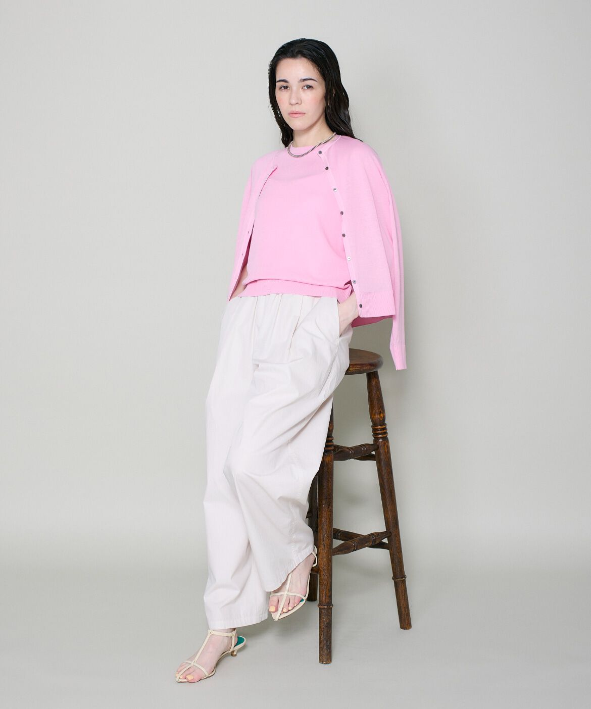 DAY by DAY it&rsquo;s international「クルーネックカーディガン《ガスコットン》」|カーディガン|