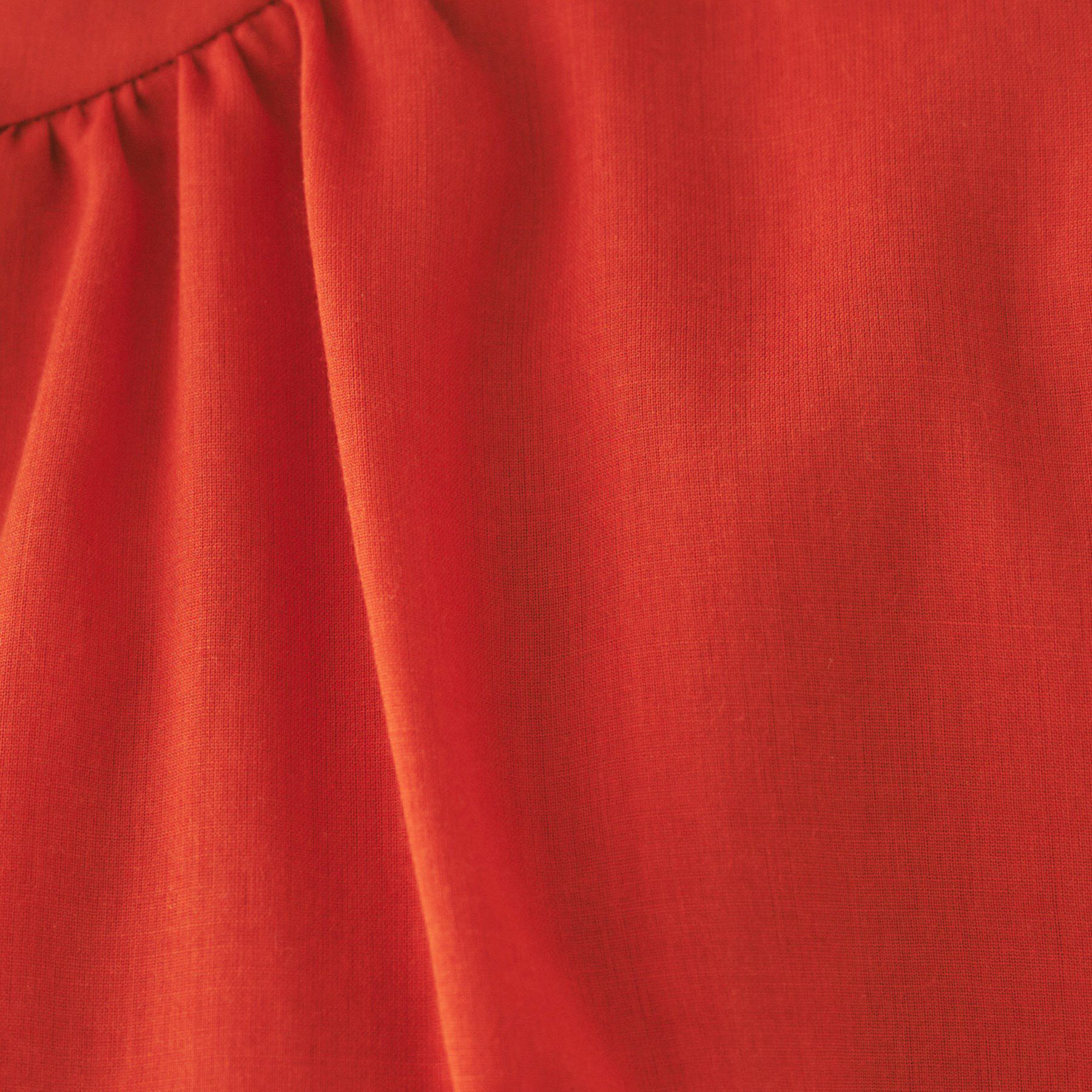 UNTITLED「【シアー/バンドカラー】バルーンヘムノースリーブブラウス」|シャツ・ブラウス|