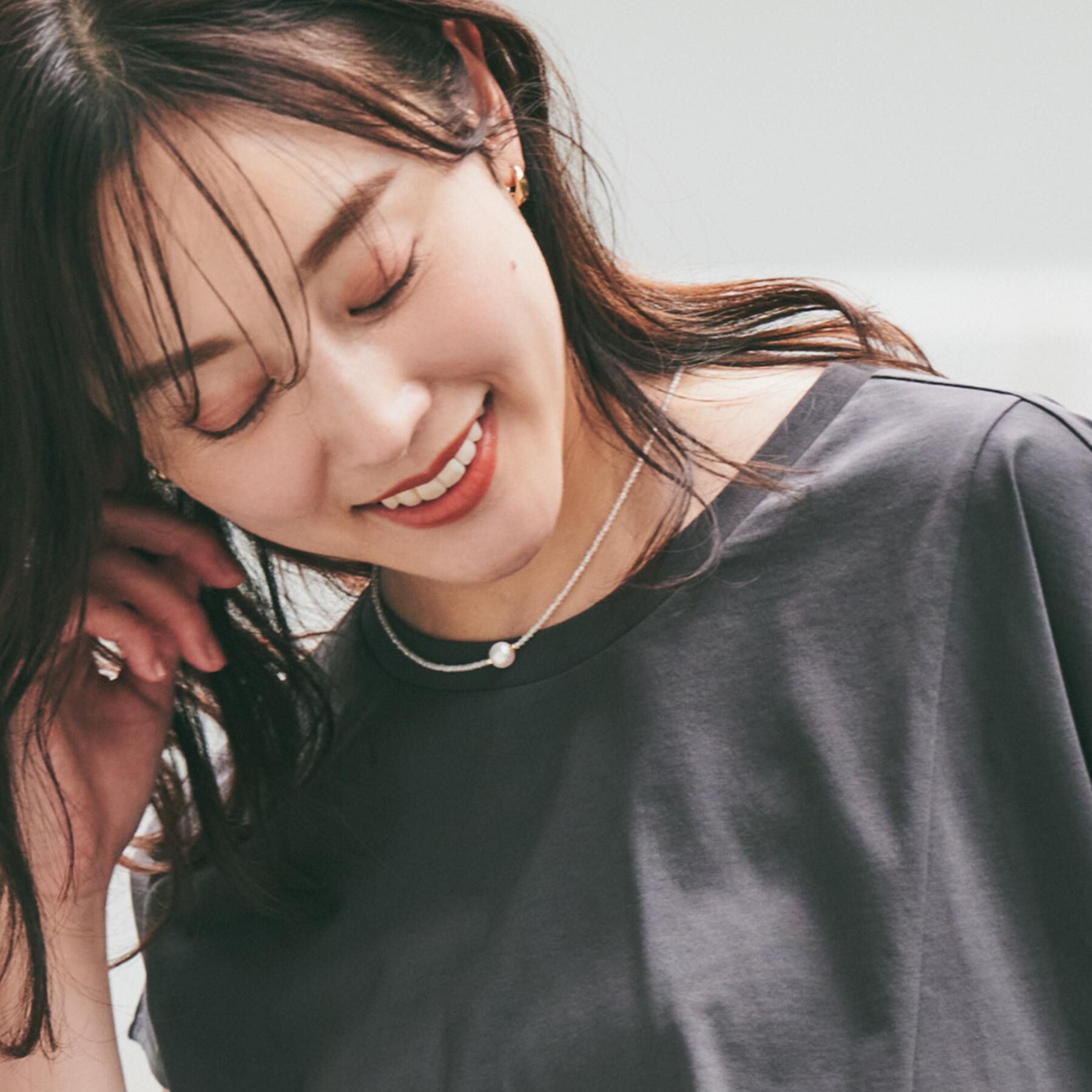 UNTITLED「シャイニービーズネックレス」|ネックレス|