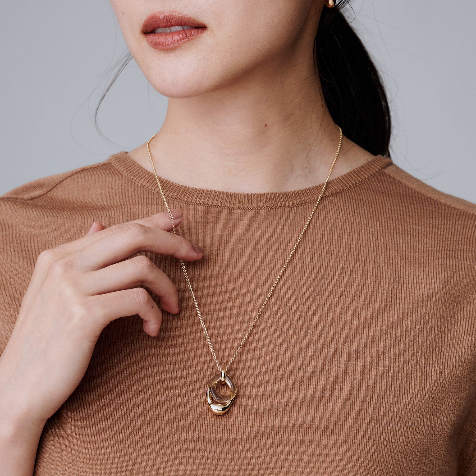 UNTITLED「レジンコンビネックレス」|ネックレス|