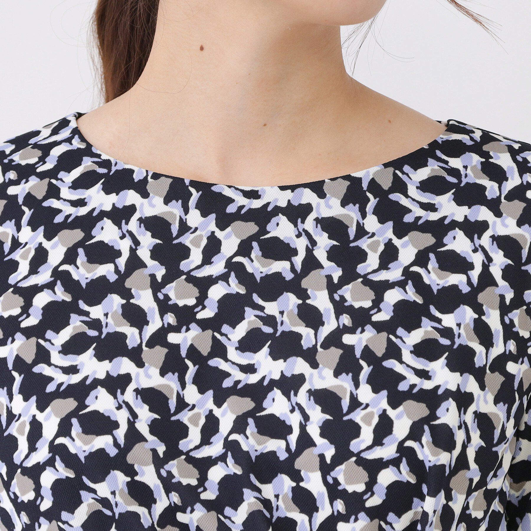 COUP DE CHANCE「【手洗い可／日本製】タック入タイトワンピース」|ワンピース|