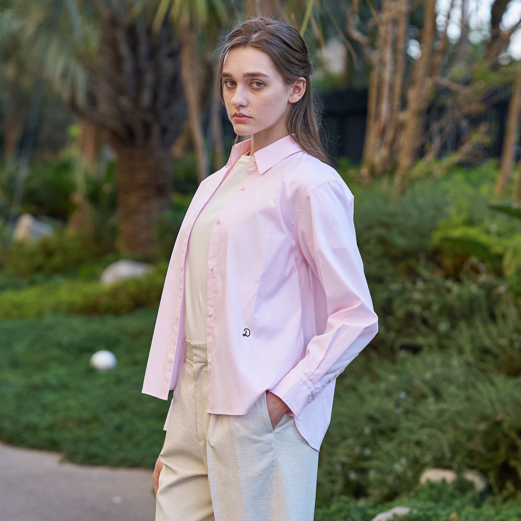 DRESSTERIOR「【春カラー/通勤/ウォッシャブル】オックスフォードシャツ」|シャツ・ブラウス|