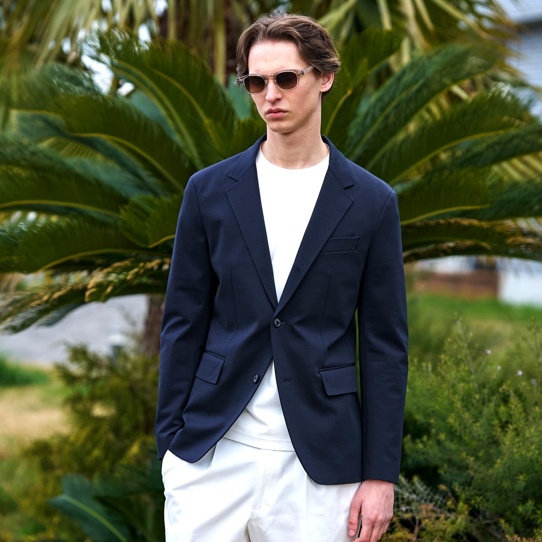 DRESSTERIOR「【干場義雅&times;MOVB&times;DRESSTERIOR】トリプルコラボ DUPLEX COTTON ジャケット」|テーラードジャケット|