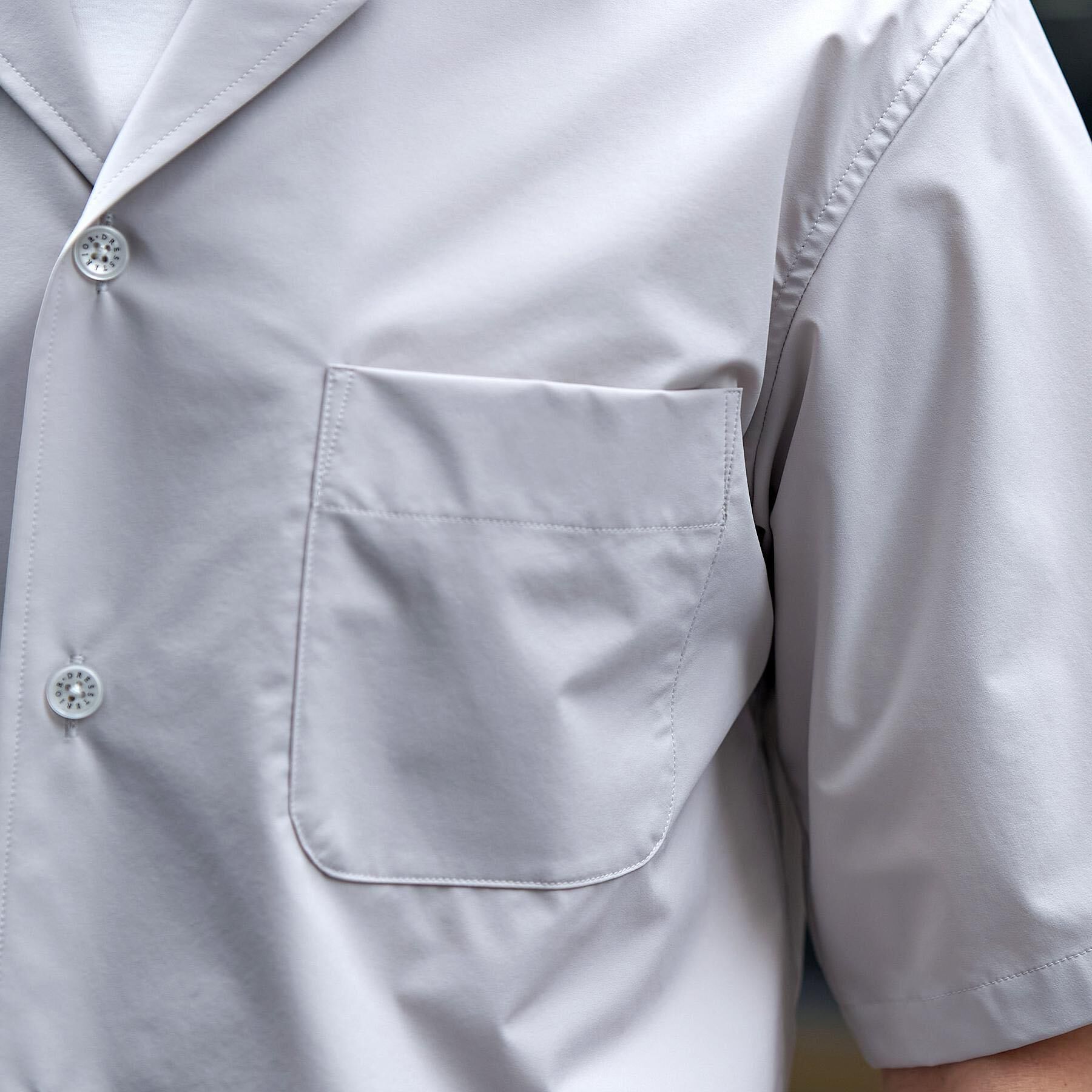 DRESSTERIOR「【セットアップ可】SOLOTEX ストレッチオープンカラーシャツ」|シャツ・ブラウス|