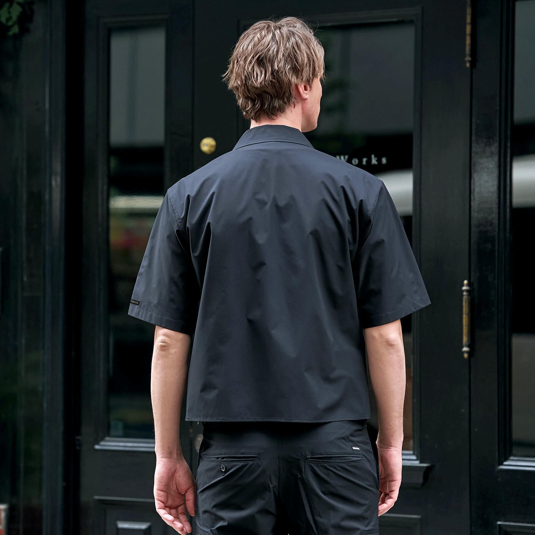 DRESSTERIOR「【セットアップ可】SOLOTEX ストレッチオープンカラーシャツ」|シャツ・ブラウス|