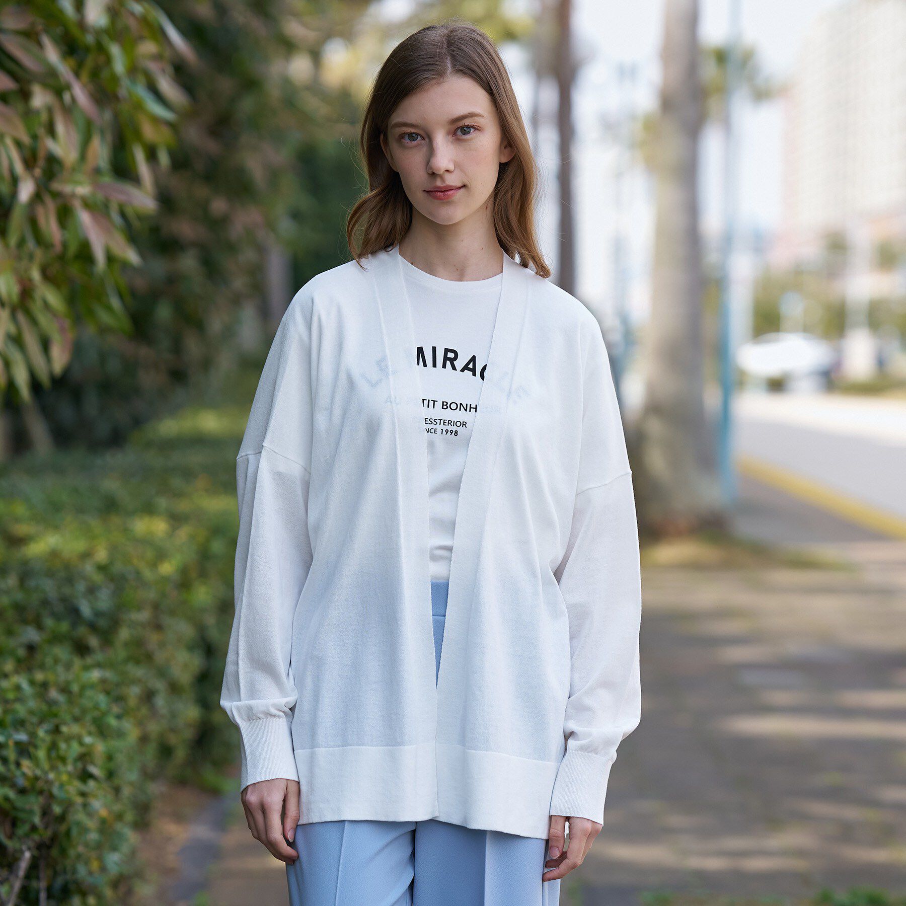 DRESSTERIOR「ウォッシャブル スピンコットン カーディガン」|カーディガン|