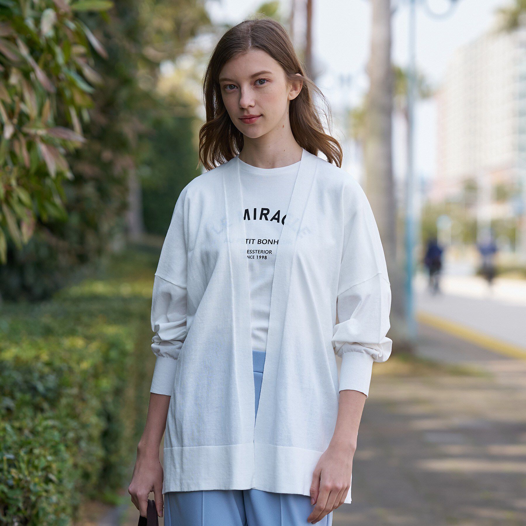 DRESSTERIOR「ウォッシャブル スピンコットン カーディガン」|カーディガン|