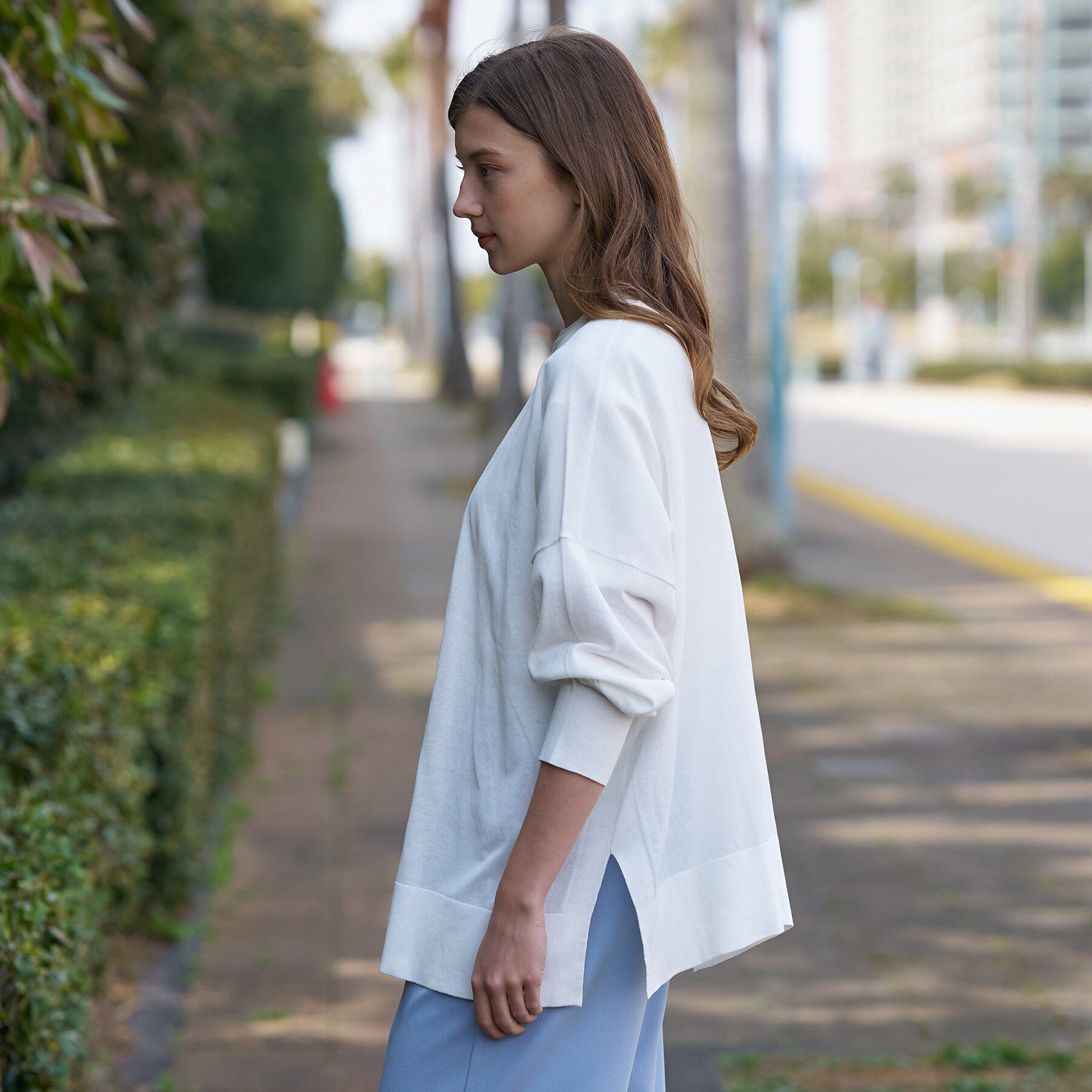 DRESSTERIOR「ウォッシャブル スピンコットン カーディガン」|カーディガン|