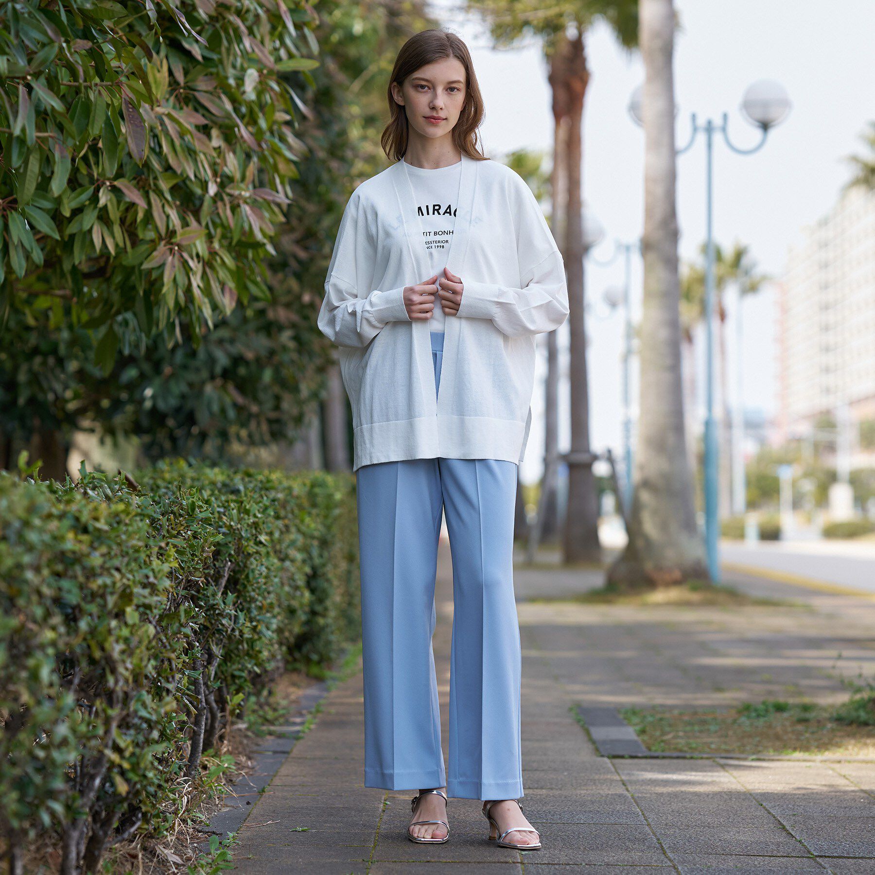 DRESSTERIOR「ウォッシャブル スピンコットン カーディガン」|カーディガン|