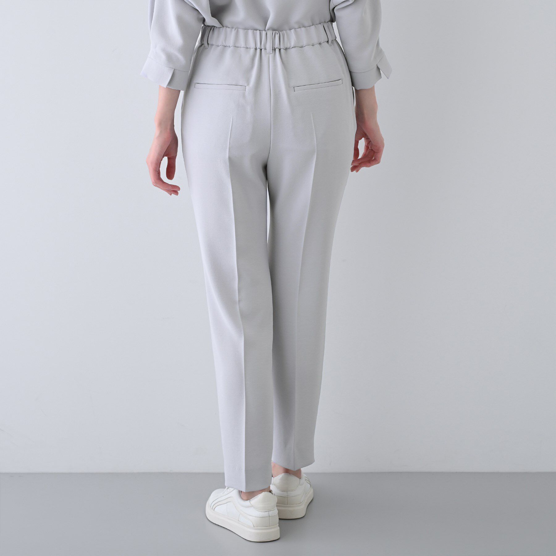 INDIVI「【着る日傘/遮熱/UVケア】タックテーパードパンツ」|その他|