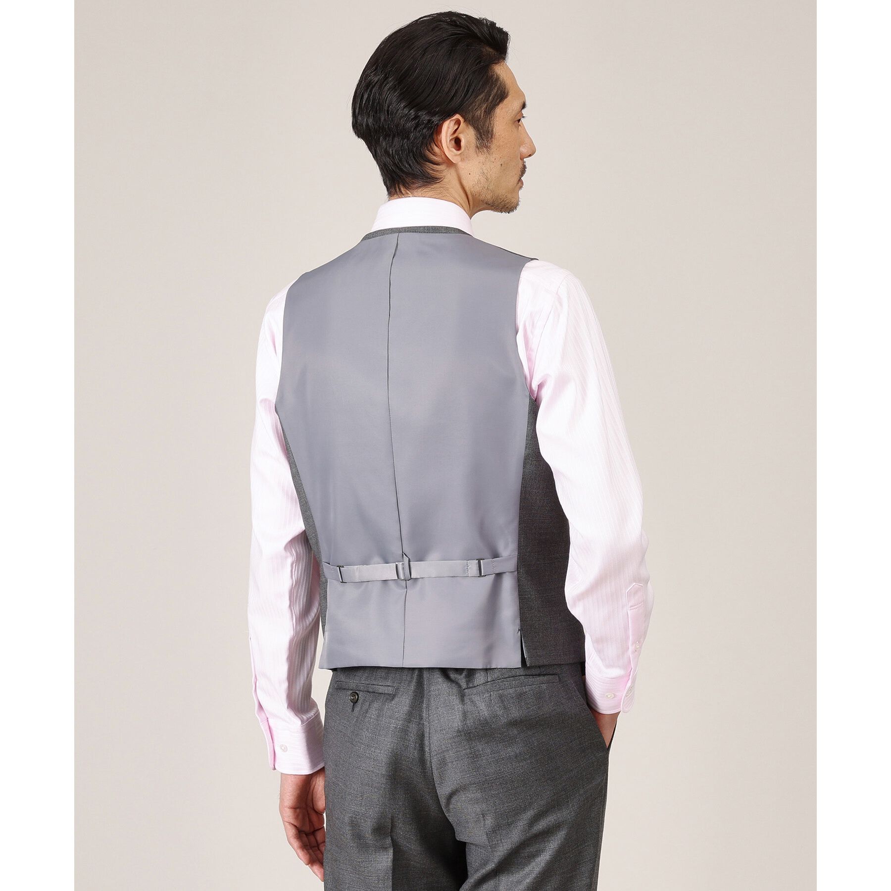 TAKEO KIKUCHI「【3ピース対応】シャイニーシャークピンヘッド ベスト」|スーツ|