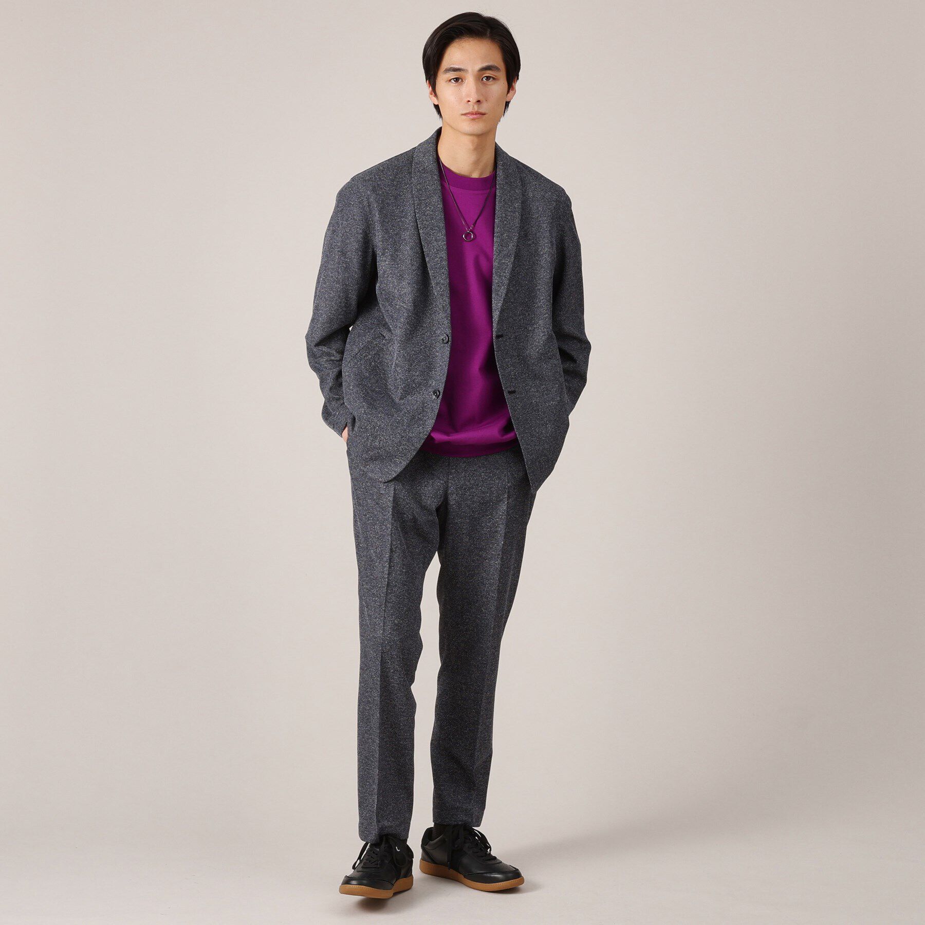 TAKEO KIKUCHI「【抗菌防臭】尾州リネン ドビーメッシュ イージーパンツ」|その他|