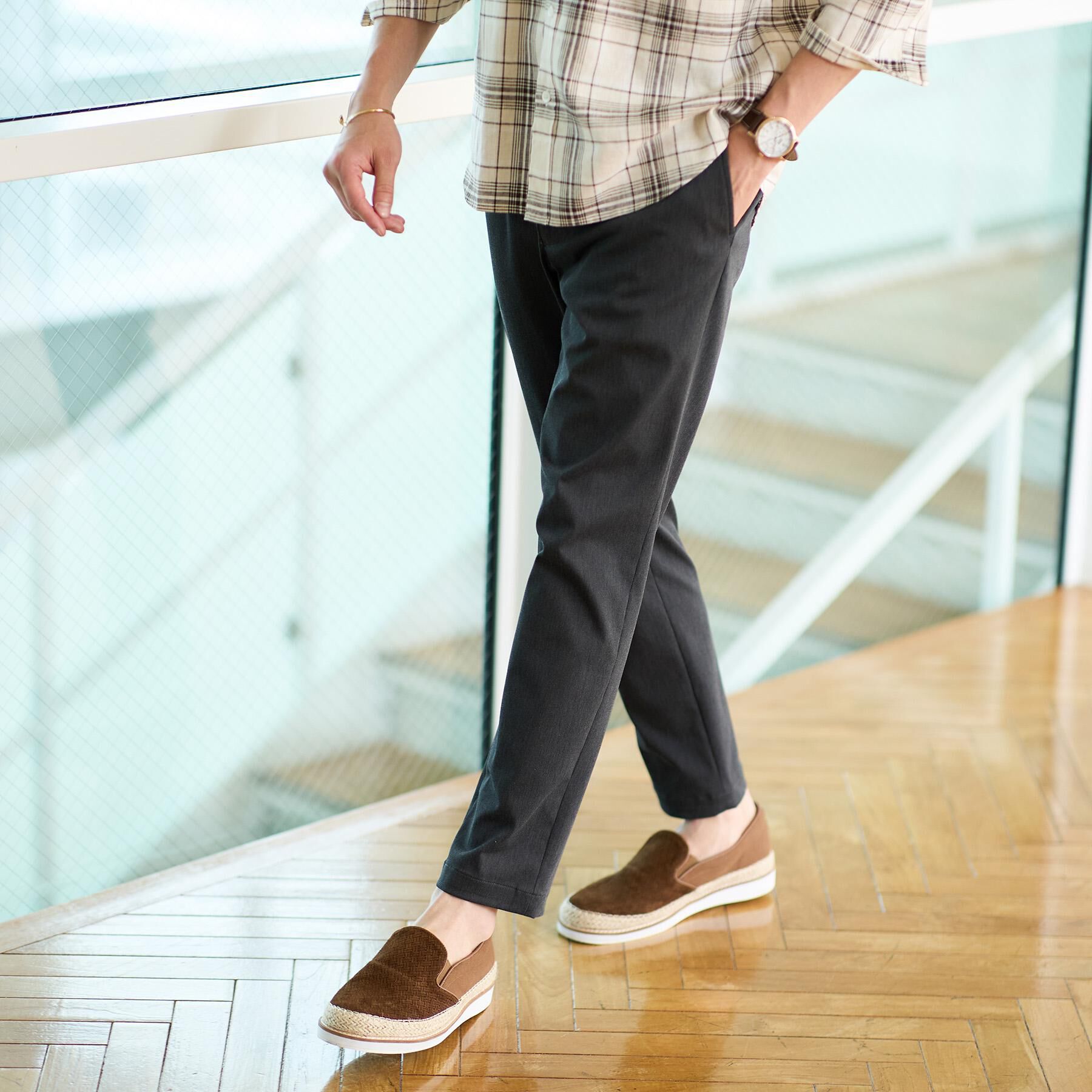 TAKEO KIKUCHI「【LIMITED】ワンダーシェイプ 360&deg;ストレッチ テーパードスキニーパンツ」|その他|