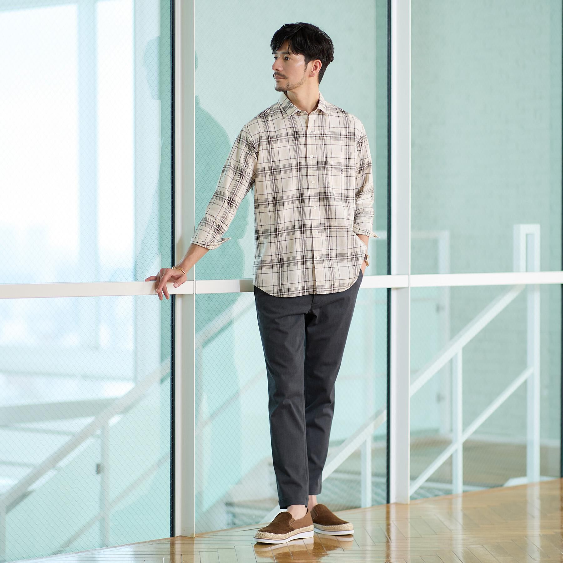 TAKEO KIKUCHI「【LIMITED】ワンダーシェイプ 360&deg;ストレッチ テーパードスキニーパンツ」|その他|