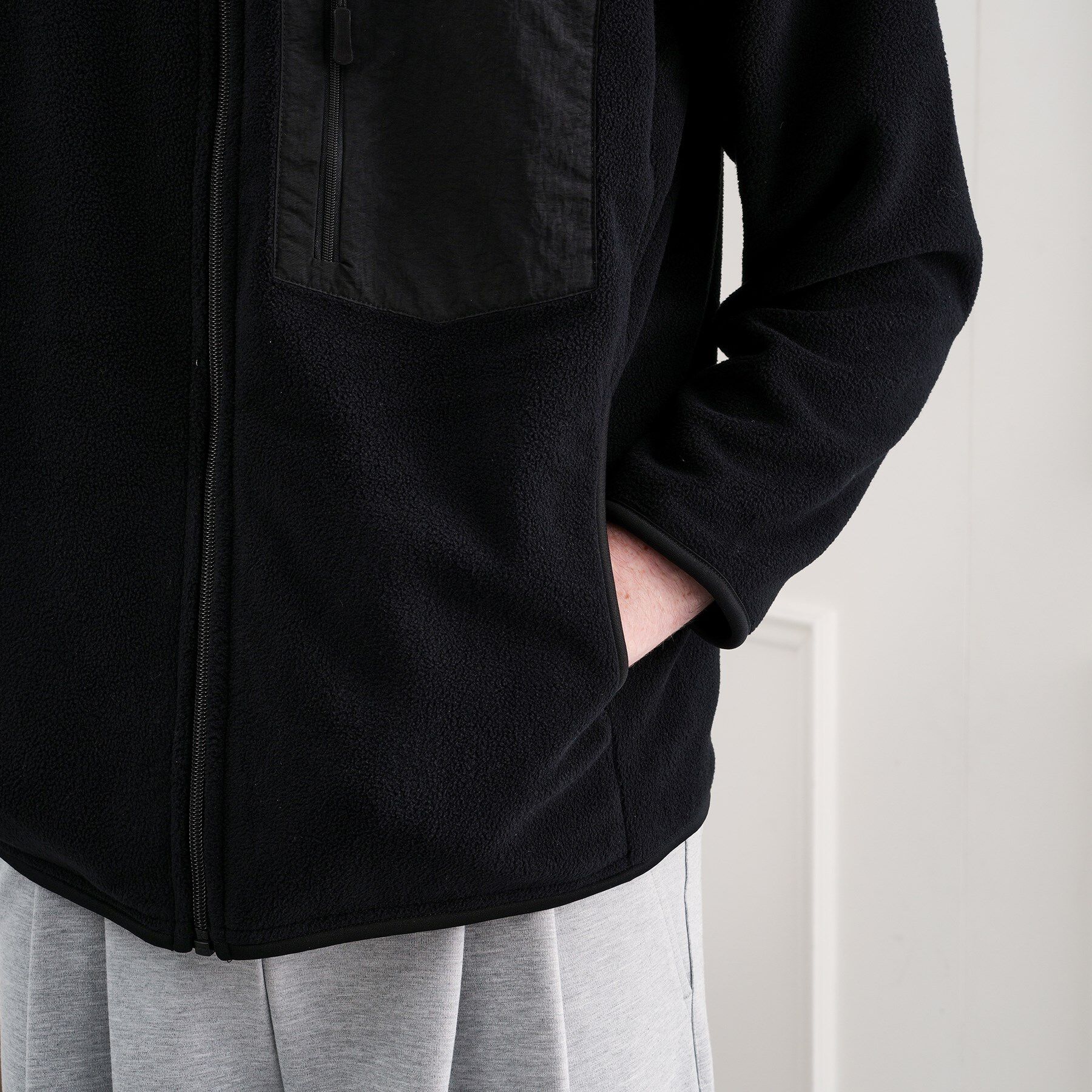 TAKEO KIKUCHI「TKDWフリースジャケット」|ブルゾン・スタジャン|