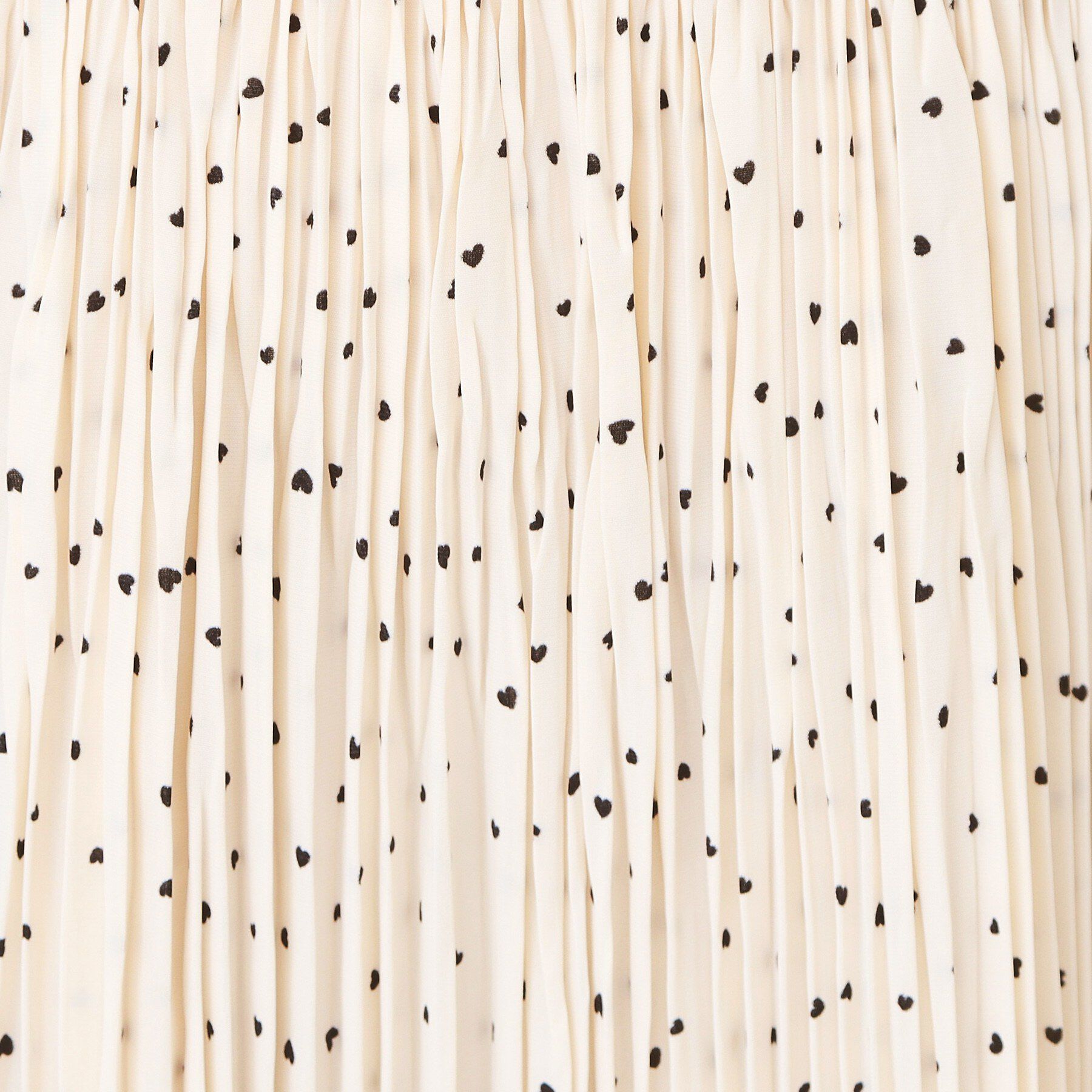 index「ハートドットバルーンスリーブワンピース【洗濯機OK／イージーアイロン】」|ワンピース|