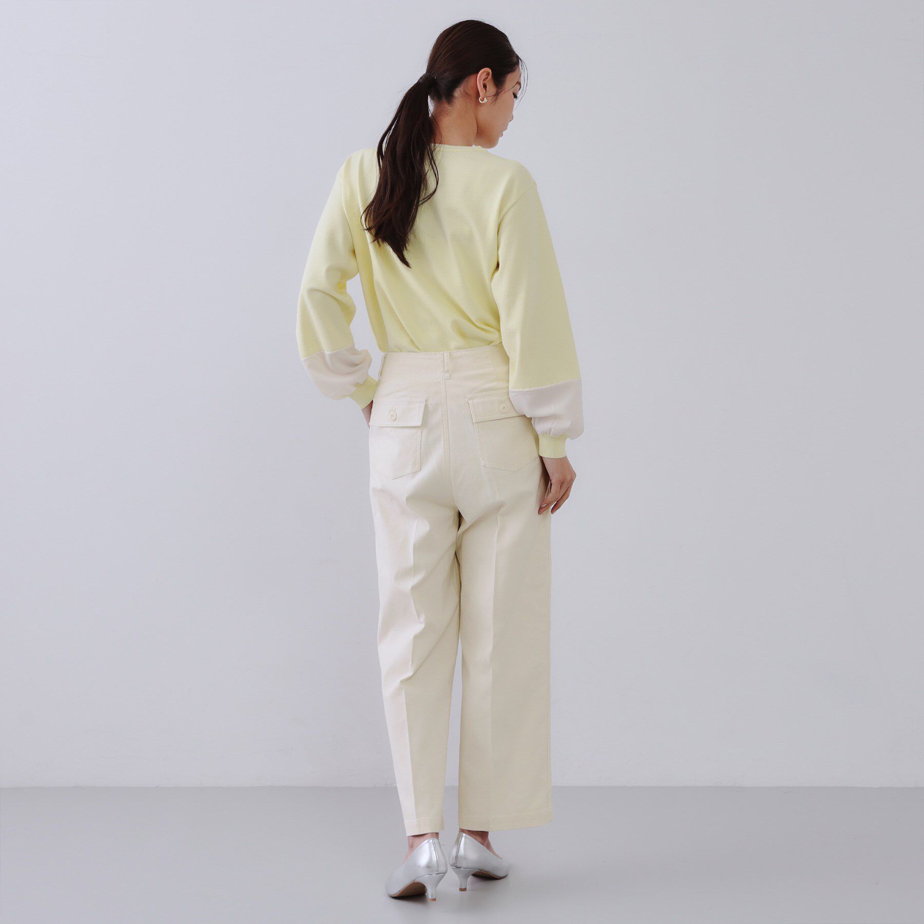 OPAQUE.CLIP「《S-LLサイズ》ストレッチベイカーワイドパンツ【洗濯機洗い可】」|その他|