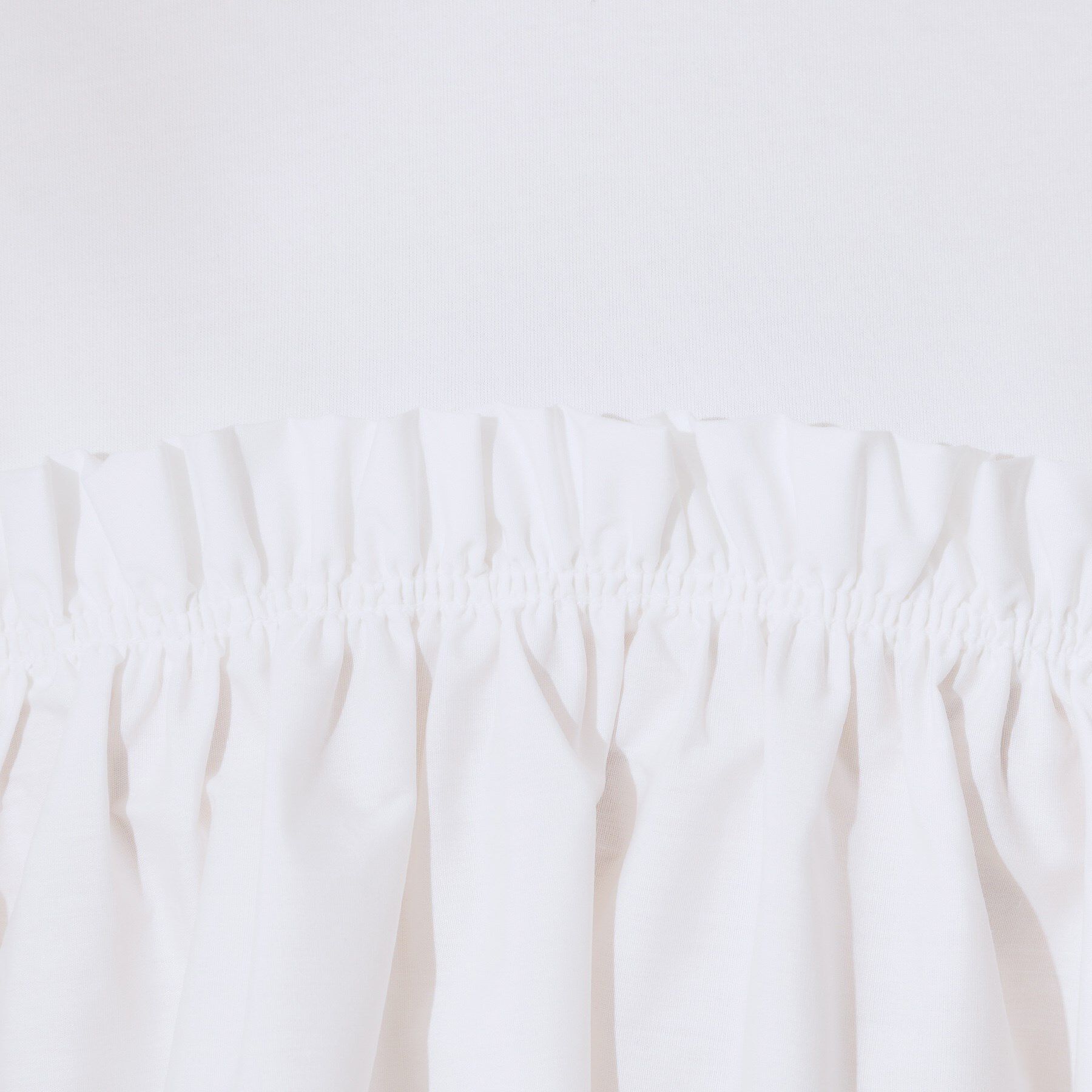 OPAQUE.CLIP「ギャザーフリルドッキングカットソー【洗濯機洗い可】」|Tシャツ・カットソー|