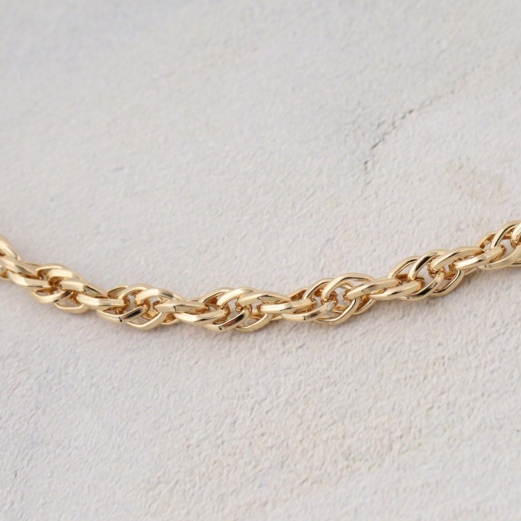 OPAQUE.CLIP「ねじれチェーンネックレス」|ネックレス|